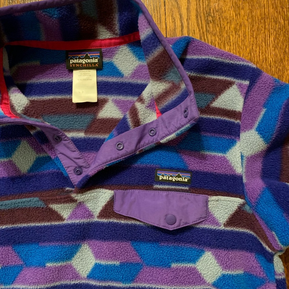 Patagonia long sleeve pullover jacket